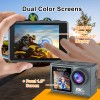  Ourlife  5K Dual-Screen Action Camera with Remote Control & EIS Stabilization