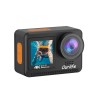 Ourlife 4K Waterproof Action Camera – Dual Screen, WiFi, 5M Body Waterproof, 170° Wide Angle, 900mAh, TYPE-C & HDMI