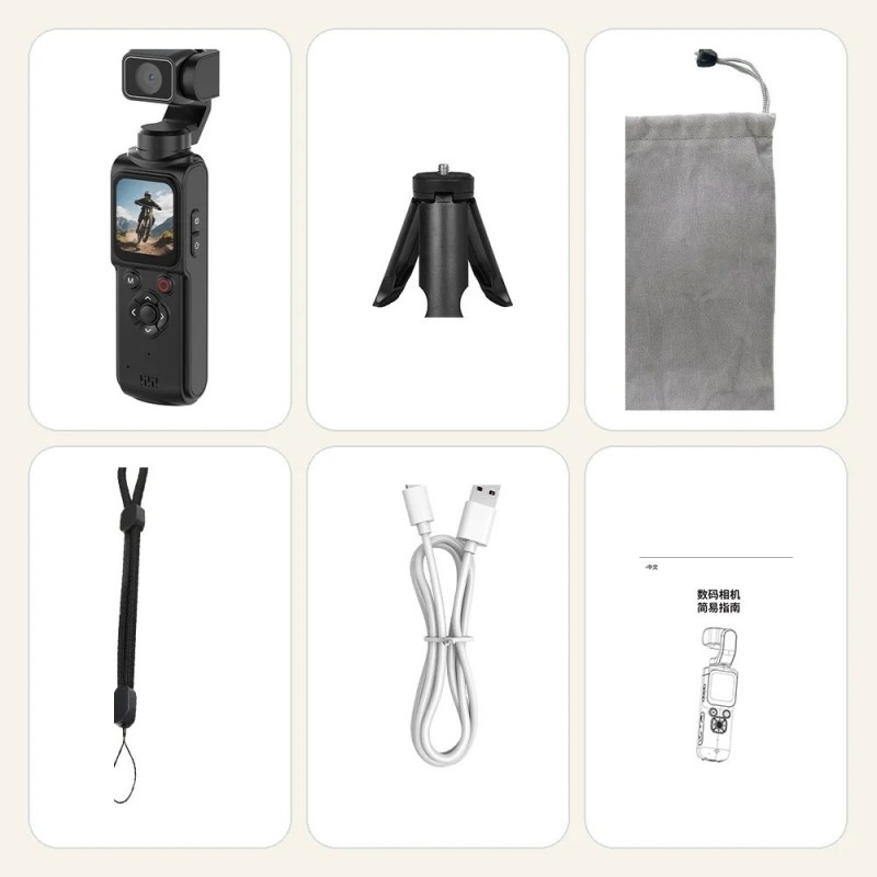 Ourlife AT-M105 4K Pocket Camera