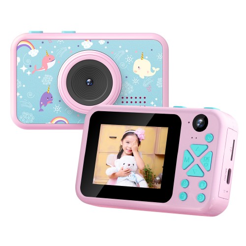 Ourlife AT-G29D Whale-Design Kids Camera