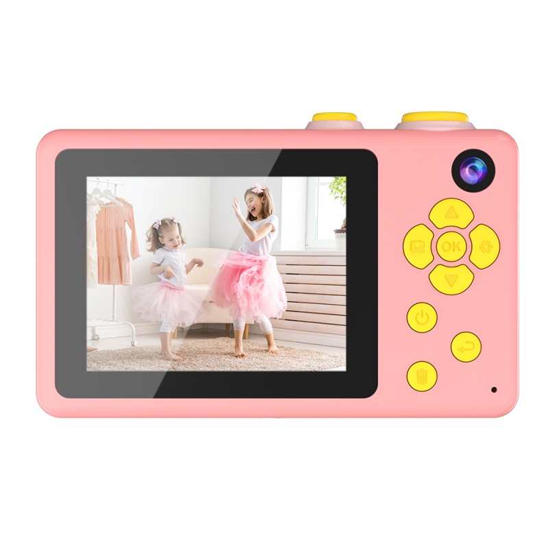 Cute Unicorn & Cat Kids Camera – Dual Lens, 2.4" HD Screen, 1000mAh Battery