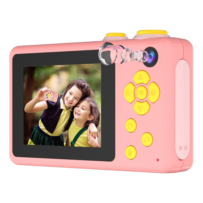 Cute Unicorn & Cat Kids Camera – Dual Lens, 2.4" HD Screen, 1000mAh Battery