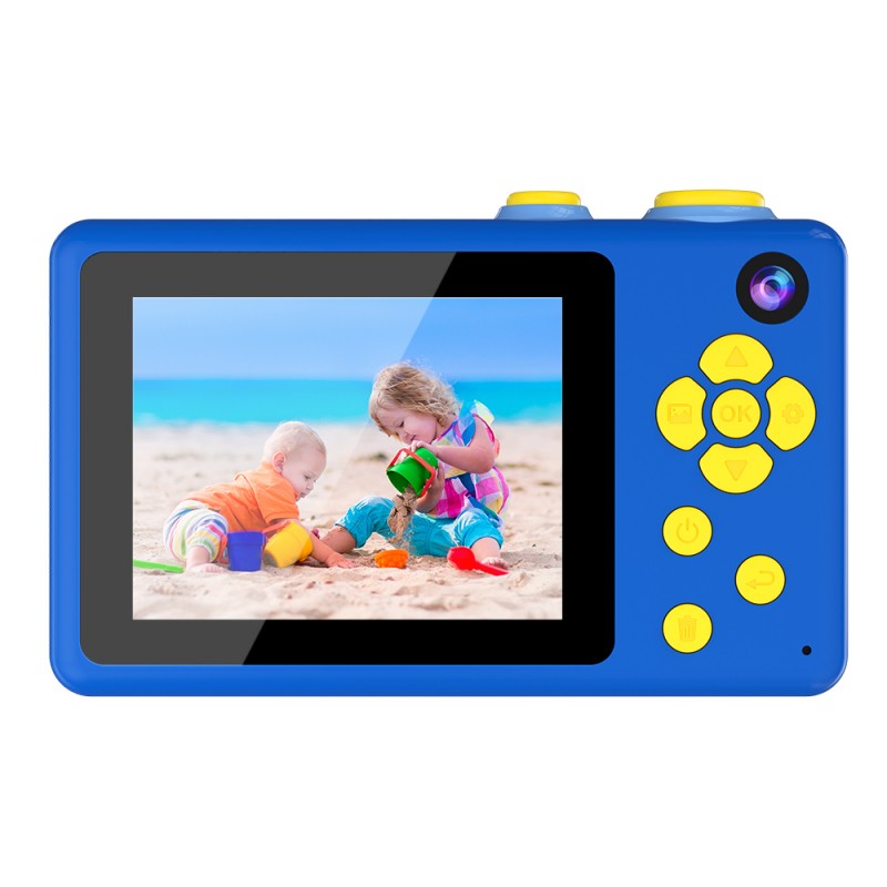 Cute Unicorn & Cat Kids Camera – Dual Lens, 2.4" HD Screen, 1000mAh Battery