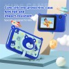 Cute Bear Kids Camera with Silicone Protective Case – Dual Lens, 2.4" HD Screen, 48MP Photos & 1080P Video