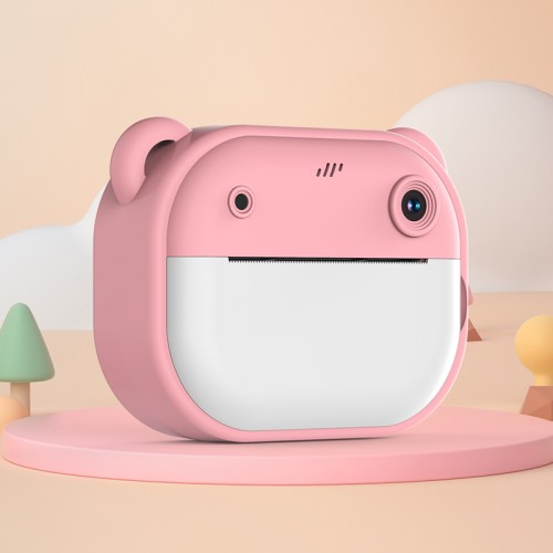 Kids Print Camera with 180° Flip Lens & Dual Lens