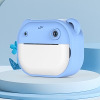 Kids Print Camera with 180° Flip Lens & Dual Lens