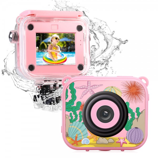 Capture Every Splash with This Waterproof Kids Camera!