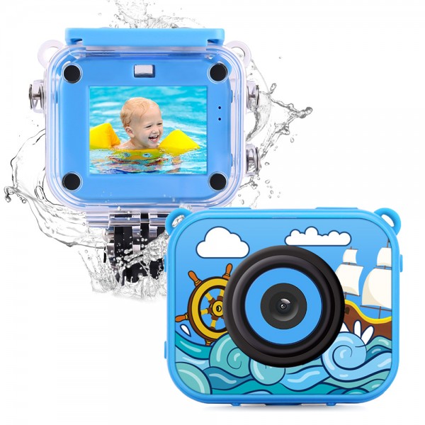 Capture Every Splash with This Waterproof Kids Camera!