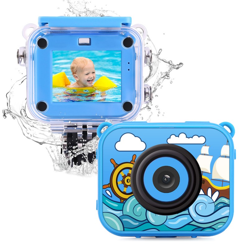 Capture Every Splash with This Waterproof Kids Camera!
