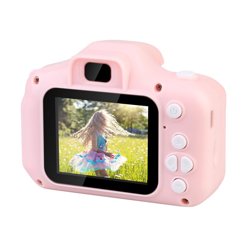 Kids Digital Camera – 2.0" Screen, Built-in Games, Timer & Loop Recording