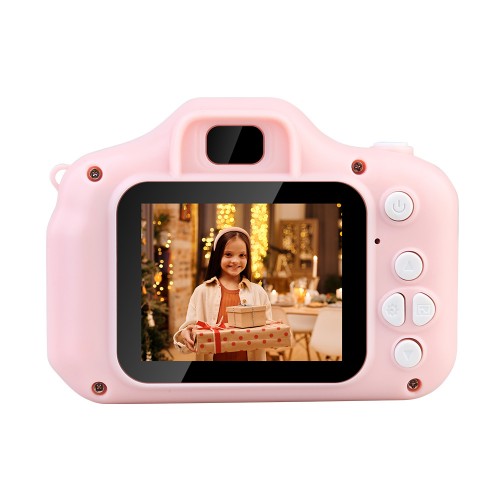 Kids Digital Camera – 2.0" Screen, Built-in Games, Timer & Loop Recording
