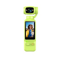 5-Color Handheld Gimbal Camera – 1.97" HD Screen, 180° Rotating Lens, 2 Night Vision Lights, 1800mAh, Up to 128GB