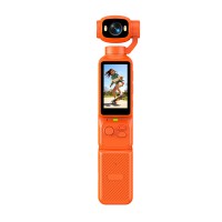5-Color Handheld Gimbal Camera with Charging Dock — Rotating Screen & Lens