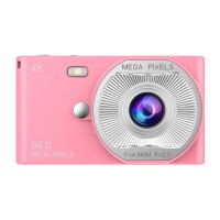 Ourlife 4K CCD Digital Camera – Dual Cameras, HD Screen, Type-C, 4 Colors, Gift Packaging