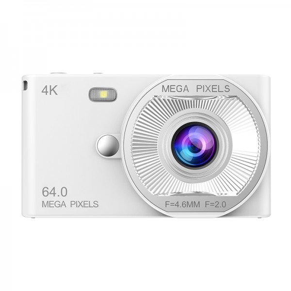 Ourlife 4K CCD Digital Camera – Dual Cameras, HD Screen, Type-C, 4 Colors, Gift Packaging
