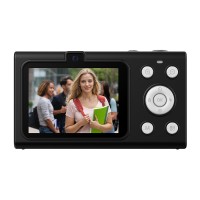 Ourlife 4K CCD Digital Camera – Dual Cameras, HD Screen, Type-C, 4 Colors, Gift Packaging
