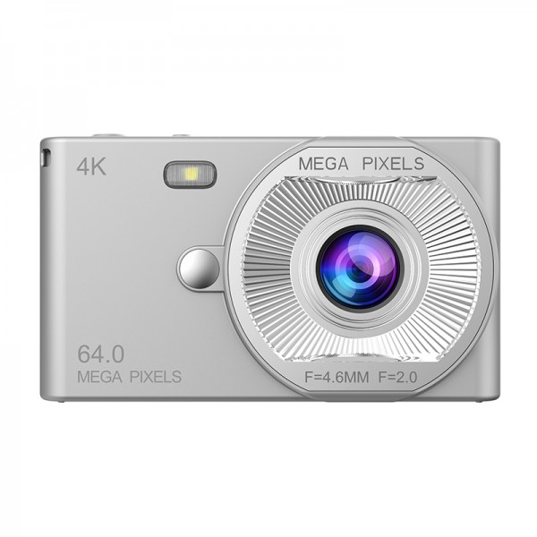 Ourlife 4K CCD Digital Camera – Dual Cameras, HD Screen, Type-C, 4 Colors, Gift Packaging