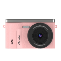 Ourlife Pocket Digital Camera – 18X Zoom,2.4" HD Screen,Built-in Flash