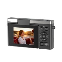 Ourlife Pocket Digital Camera – 18X Zoom,2.4" HD Screen,Built-in Flash