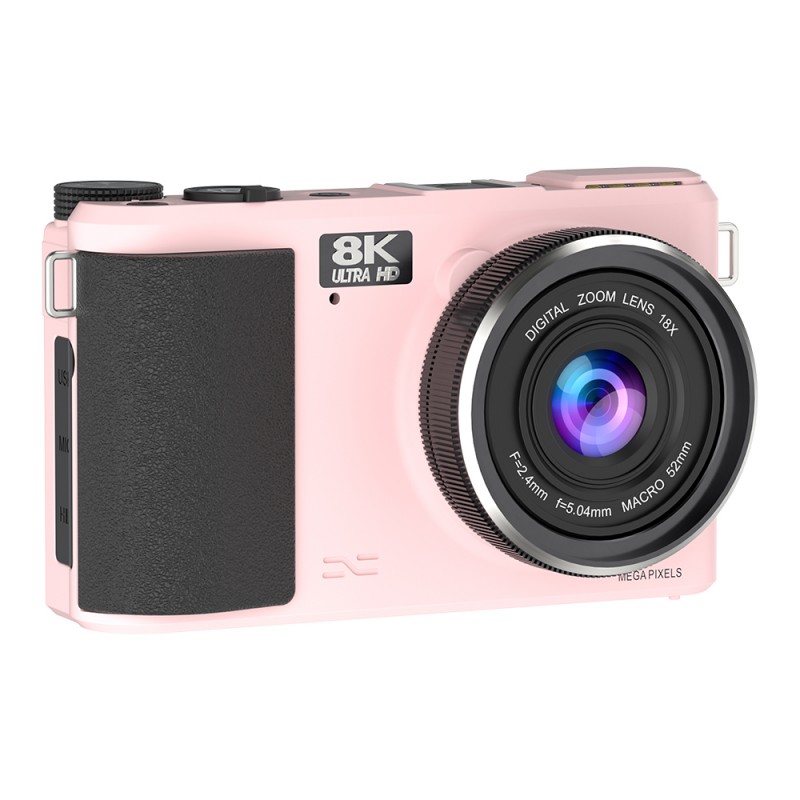Ourlife 8K Ultra HD Digital Camera – 88MP, 18X Zoom, 3.0" Flip Screen, AF Autofocus, WiFi