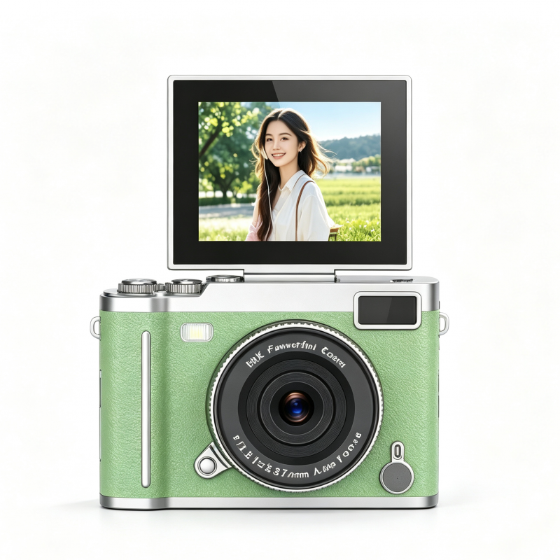 Ourlife 1080P Flip-Screen Digital Camera – 18X Zoom, Auto Focus, 7 Colors, MP3 & Games