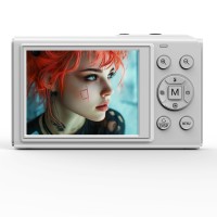 Ourlife 5K Digital Camera – 80MP, 18X Zoom, Dual Screens (2.8" + 1.54"), WiFi, Webcam, 3 Colors