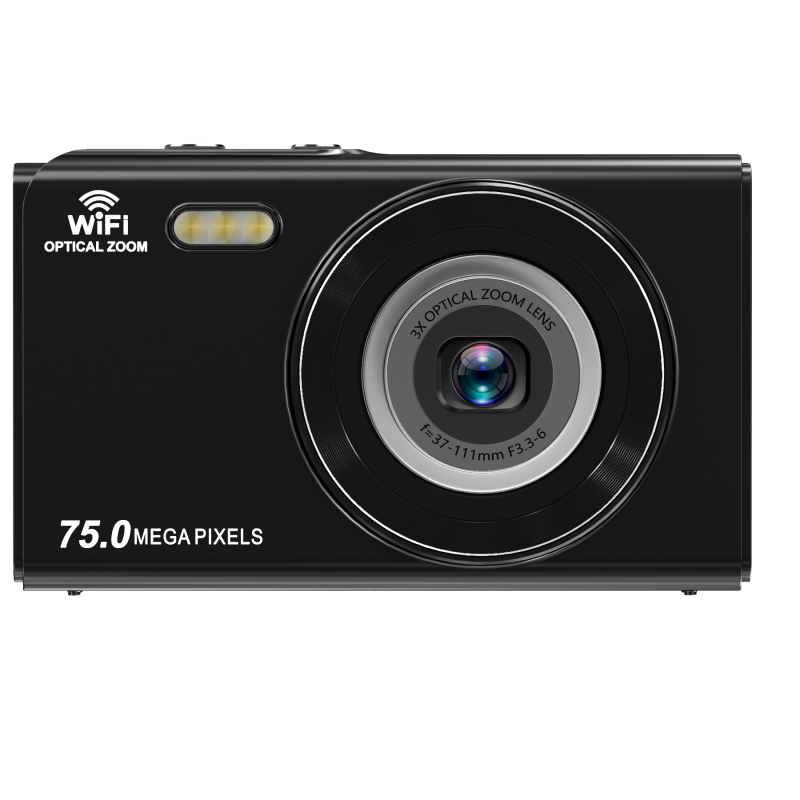 Ourlife 4K Digital Camera – 64MP, 3X Optical Zoom