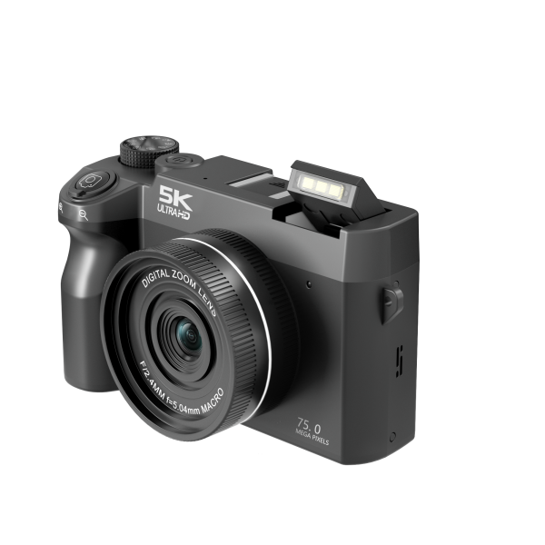 Ourlife 5K Dual-Lens SLR-Style HD Digital Camera 