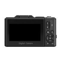 Ourlife 5K Ultra HD Vlogging Camera – 75MP, 18X Digital Zoom, 3.0" Flip Screen, WiFi & 1050mAh