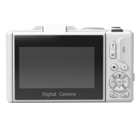 Ourlife 5K Ultra HD Vlogging Camera – 75MP, 18X Digital Zoom, 3.0" Flip Screen, WiFi & 1050mAh