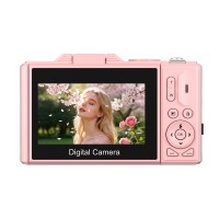 Ourlife 5K Ultra HD Vlogging Camera – 75MP, 18X Digital Zoom, 3.0" Flip Screen, WiFi & 1050mAh