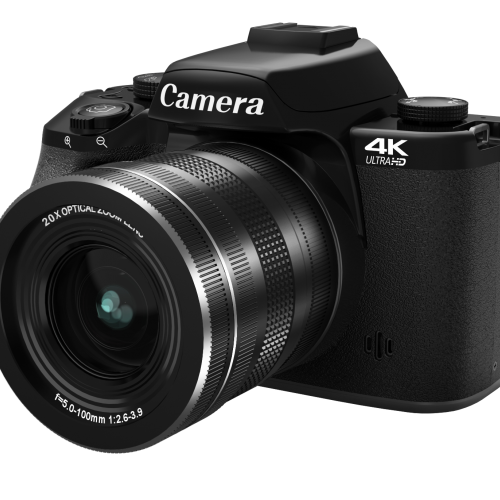 Ourlife 4K Ultra HD Digital Camera – 75MP, 20X Optical Zoom,  Dual Cameras, WiFi & 3000mAh