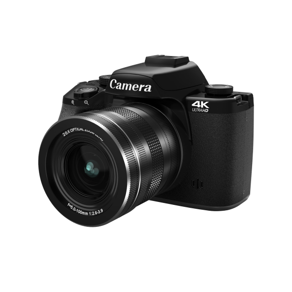 Ourlife 4K Ultra HD Digital Camera – 75MP, 20X Optical Zoom,  Dual Cameras, WiFi & 3000mAh