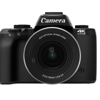Ourlife 4K Ultra HD Digital Camera – 75MP, 20X Optical Zoom,  Dual Cameras, WiFi & 3000mAh