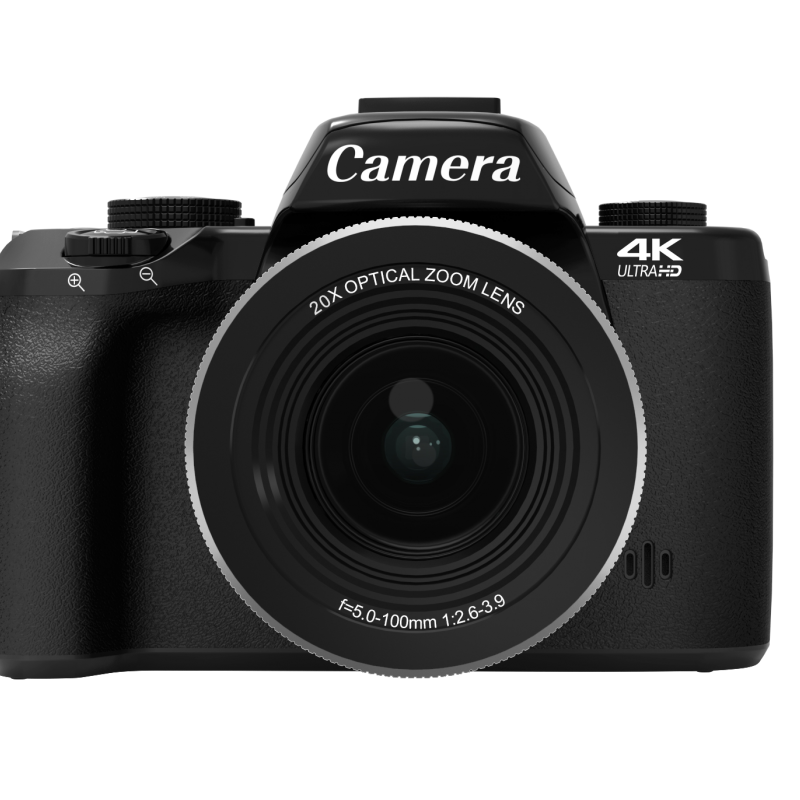 Ourlife 4K Ultra HD Digital Camera – 75MP, 20X Optical Zoom,  Dual Cameras, WiFi & 3000mAh