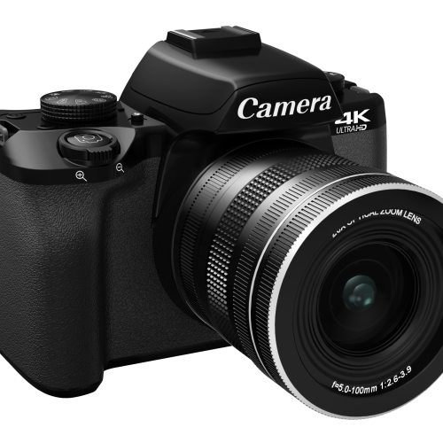 Ourlife 4K Ultra HD Digital Camera – 75MP, 20X Optical Zoom,  Dual Cameras, WiFi & 3000mAh