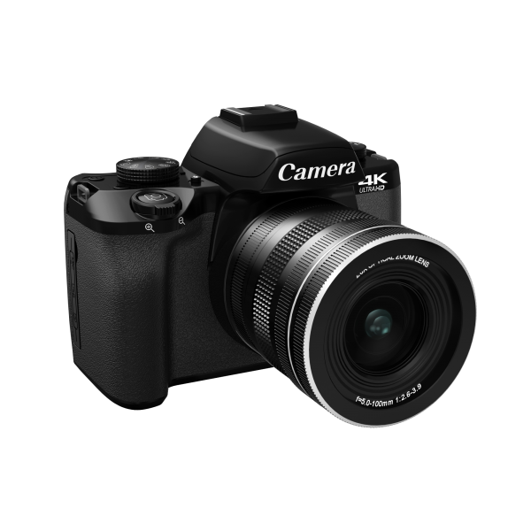 Ourlife 4K Ultra HD Digital Camera – 75MP, 20X Optical Zoom,  Dual Cameras, WiFi & 3000mAh