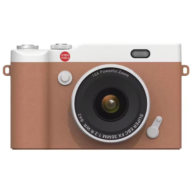 Ourlife 4K Digital Camera – 68MP, 16X Zoom，AF Autofocus, 4 Colors