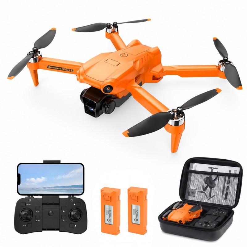 Brushless FPV Drone with 4K HD EIS Camera & 90° Adjustable Lens