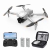 Ultra-Light Travel Drone Kit - Foldable Quadcopter with Carrying Case & 4K Cam