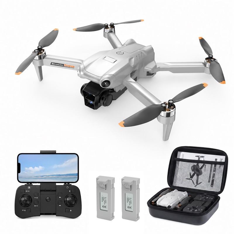 Foldable Drone with 4K Dual Camera, WiFi FPV & Carrying Case