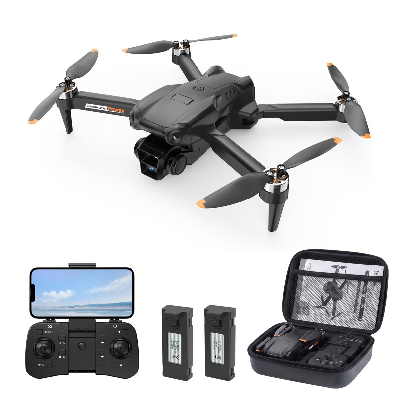 Foldable Drone with 4K Dual Camera, WiFi FPV & Carrying Case