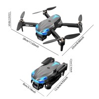 PRO TURBO Obstacle Avoidance Drone with 4K Dual Camera & WiFi FPV