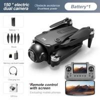 D18 Screen Controller Drone with 150° Dual Camera & 4-Sided Obstacle Avoidance
