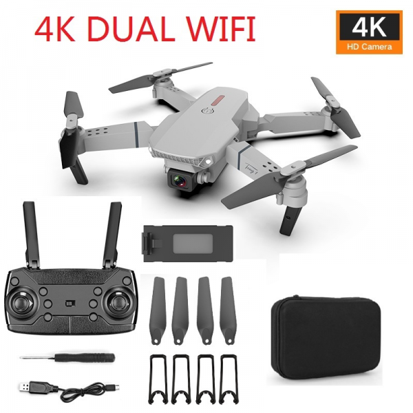 Mini FPV Drone with Dual Cameras, Trajectory Flight & One-Key Take-off