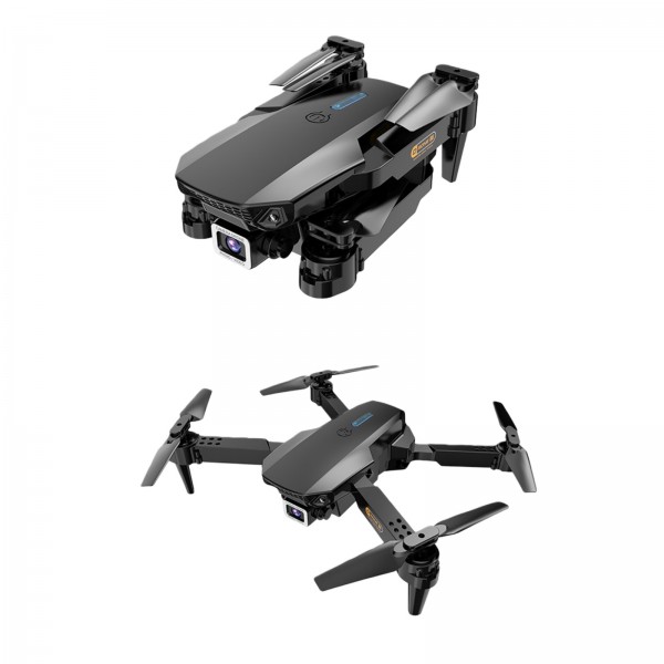 Foldable Dual-Camera Drone with Gesture Control & Trajectory Flight