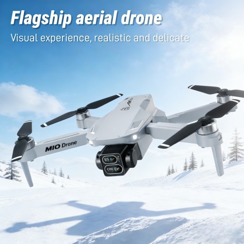 M10 All-in-One FPV Drone Kit with Built-in Screen Controller & HD Dual Cameras