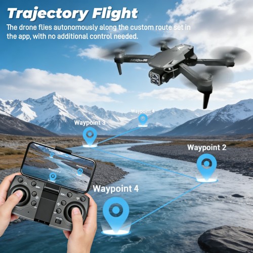 M10 Brushless Drone with 2K Dual Camera, Optical Flow & WiFi FPV