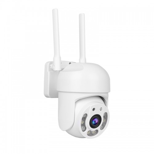 720P Smart PTZ Security Camera | 360° Panoramic View | IR Night Vision | Two-Way Audio | Dual Antenna WiFi | Type-C Powered