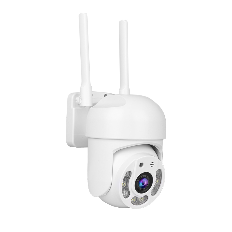 720P Smart PTZ Security Camera | 360° Panoramic View | IR Night Vision | Two-Way Audio | Dual Antenna WiFi | Type-C Powered